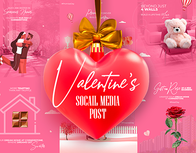 Valentine's Day Social Media Post