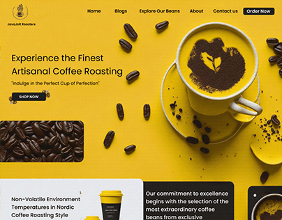 Awaken Your Senses with Our Premium Coffee Website