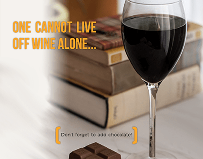 One cannot live off wine alone