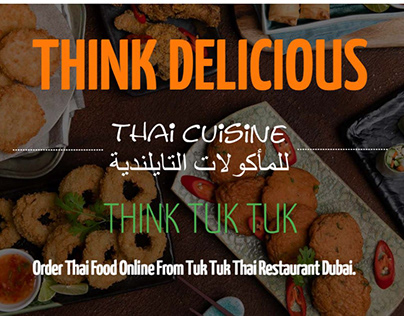 Tuk Tuk Thai Restaurant Dubai – Order Thai Food Online