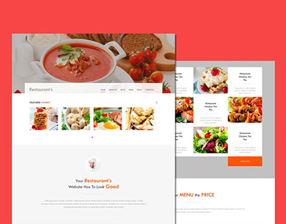 Free Restaurant Bootstrap Template