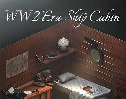 WW2 Era Ship Cabin