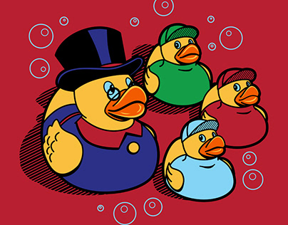 Rubber Ducky Tales shirt design