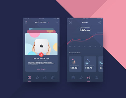 Wallet app concept