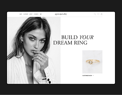 Après Jewelry | E-commerce redesign
