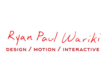 Ryan Wariki - Graphic Design Portfolio