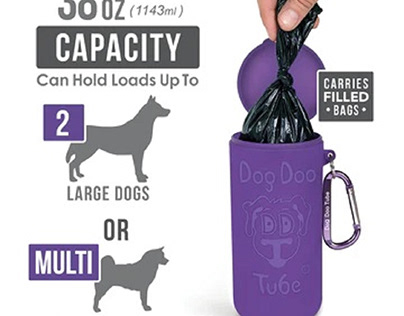 Smelly-Proof Reusable Dog Doo Tube