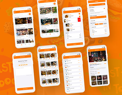 Multi-Vendor Grocery and Food App UI Design