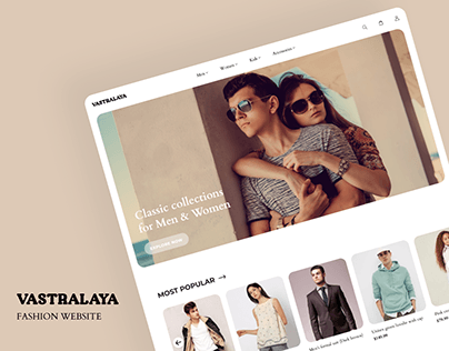 VASTRALAYA - fashion website