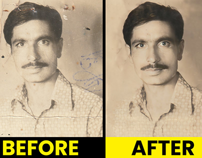 Old Damaged Photo Restoration in photoshop