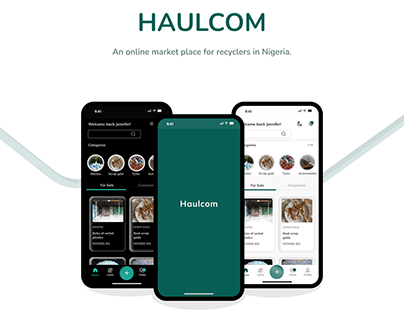 Haulcom - An Online market place for recyclers