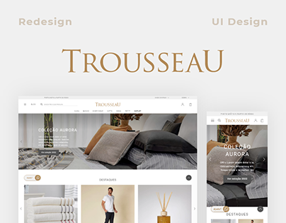 Redesign Trousseau VTEX IO UI Design