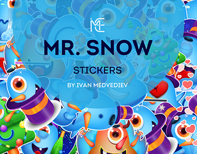 Stickers Mr. Snow