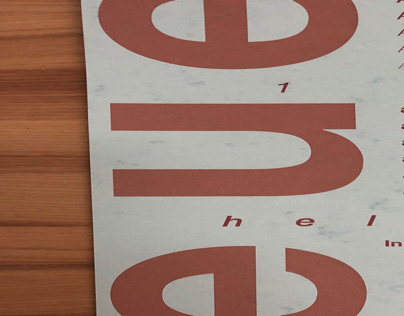 Type Specimen Poster—Helvetica Neue