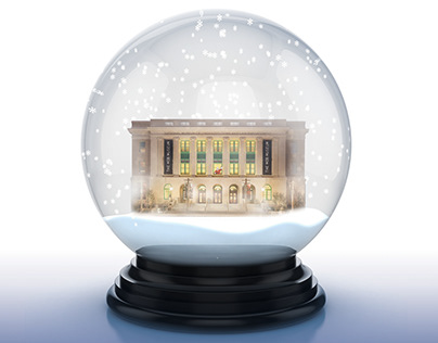 The Mob Museum Snow Globe | Holiday Card & Eblast