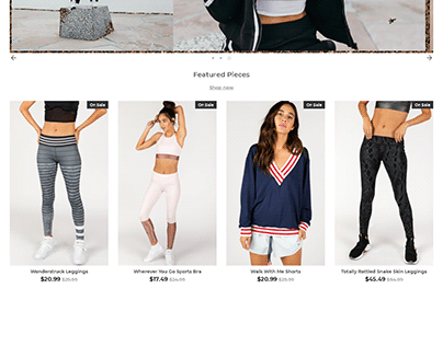 Athletic Performa Shop in Shopify