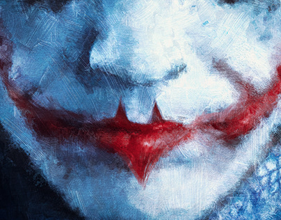 Joker Dark Knight Poster Artwork