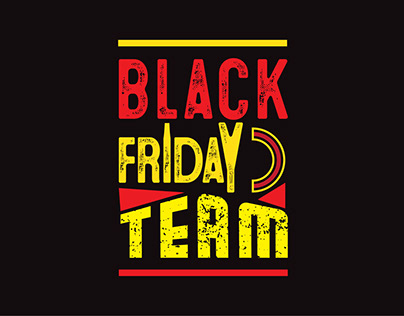 Black Friday t-shirt design