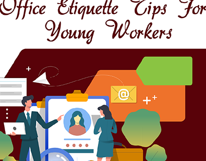 Microblog Illustration: Office Etiquette