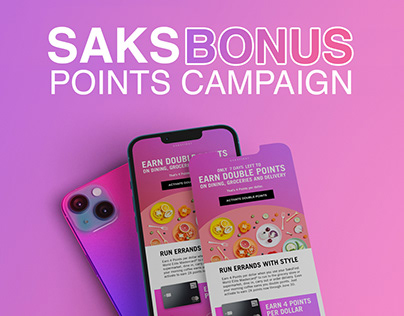 Saks Double Points Campaign