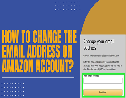 How To Change The Email Address On Amazon Account?
