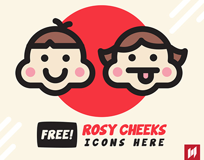 FREE! Rosy Cheeks icons