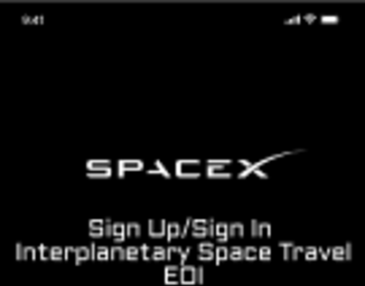 SpaceX EOI Application