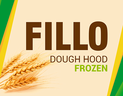 Fillo Frozen Dough Packaging Design