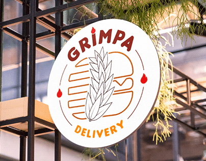 GRIMPA Delivery | Logotipo e Identidade Visual