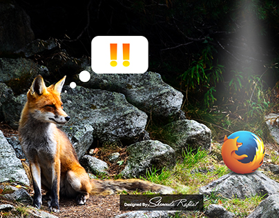 Real fox & Mozilla Firefox What's this ... . . !?