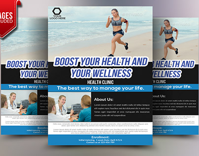 Heath and Fitness Flyer