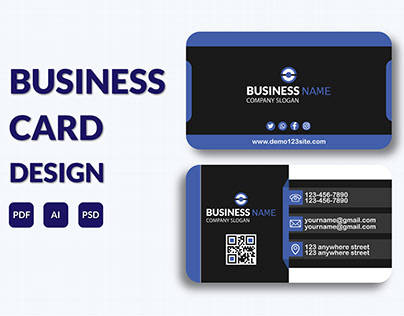 Company Business Card Design