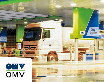 OMV Gas station user interface for ordering and payment