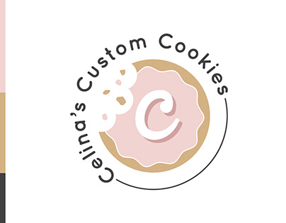 Celina's Custom Cookies Branding
