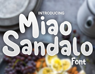 Miao sandalo Opentype Font
