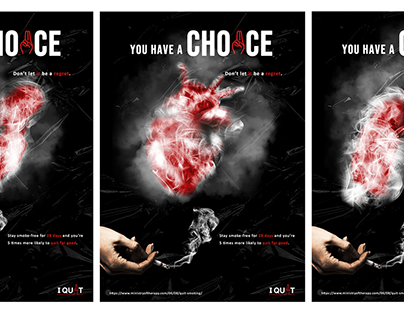 Assignment: Project "Quit Smoking" Ad Campaign Poster