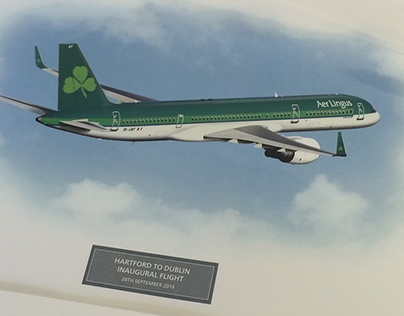 Aer Lingus Hartford to Dublin Inaugural Flight