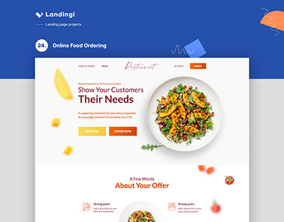 Landingi - Online Food Ordering
