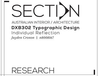 DXB302 Typographic Design - Project 2 Research