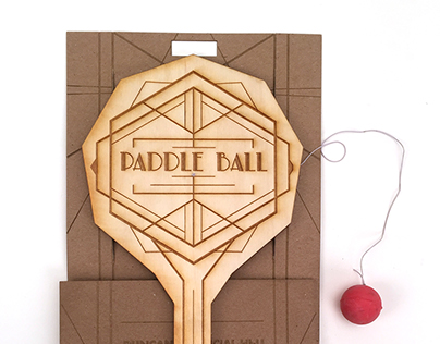 Paddle Ball / sustainable package redesign