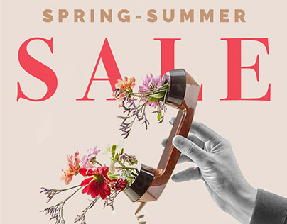 Spring Summer Sale (Contemporary Art Instagram Grid)
