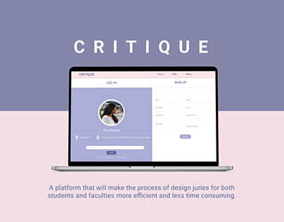 Critique - Online Platform for Design Juries