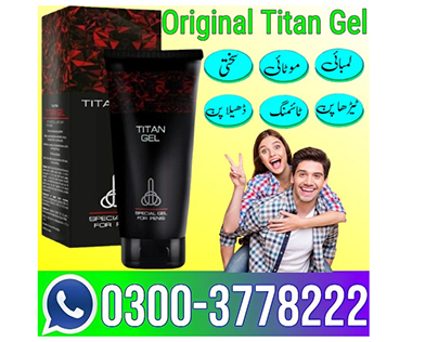 Original Titan Gel Price In Pakistan - 03003778222