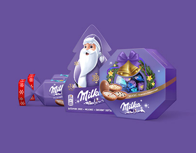 Milka Christmas Packaging