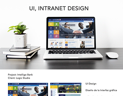 UX, UI Intranet Design