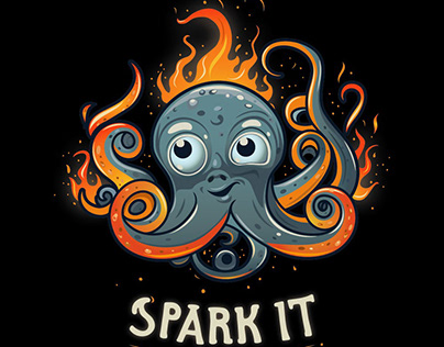 Multitask octopod in fire