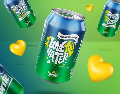 Sprite Limited Edition - I love you Hater.