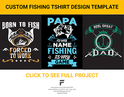 Fishing With Dad T shirt Design Collection 2021