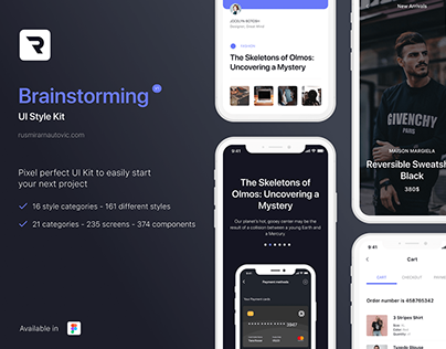 Brainstorming - UI Style Kit