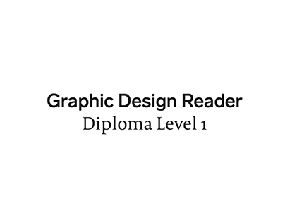 Graphic Design Reader.